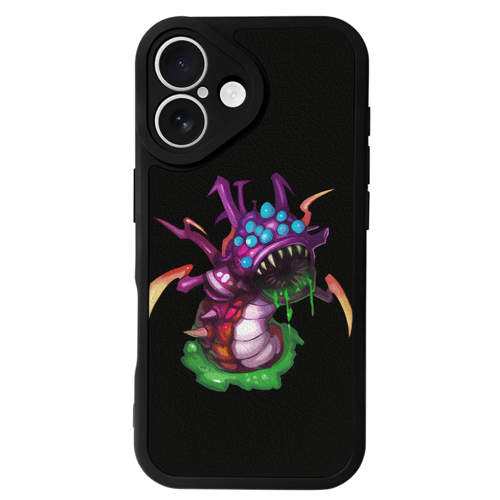 リーグ・オブ・レジェンド League of Legends LOL 【iPhone 16シリーズ対応】シリコンスマホケース（レザー調） 材質：シリコン